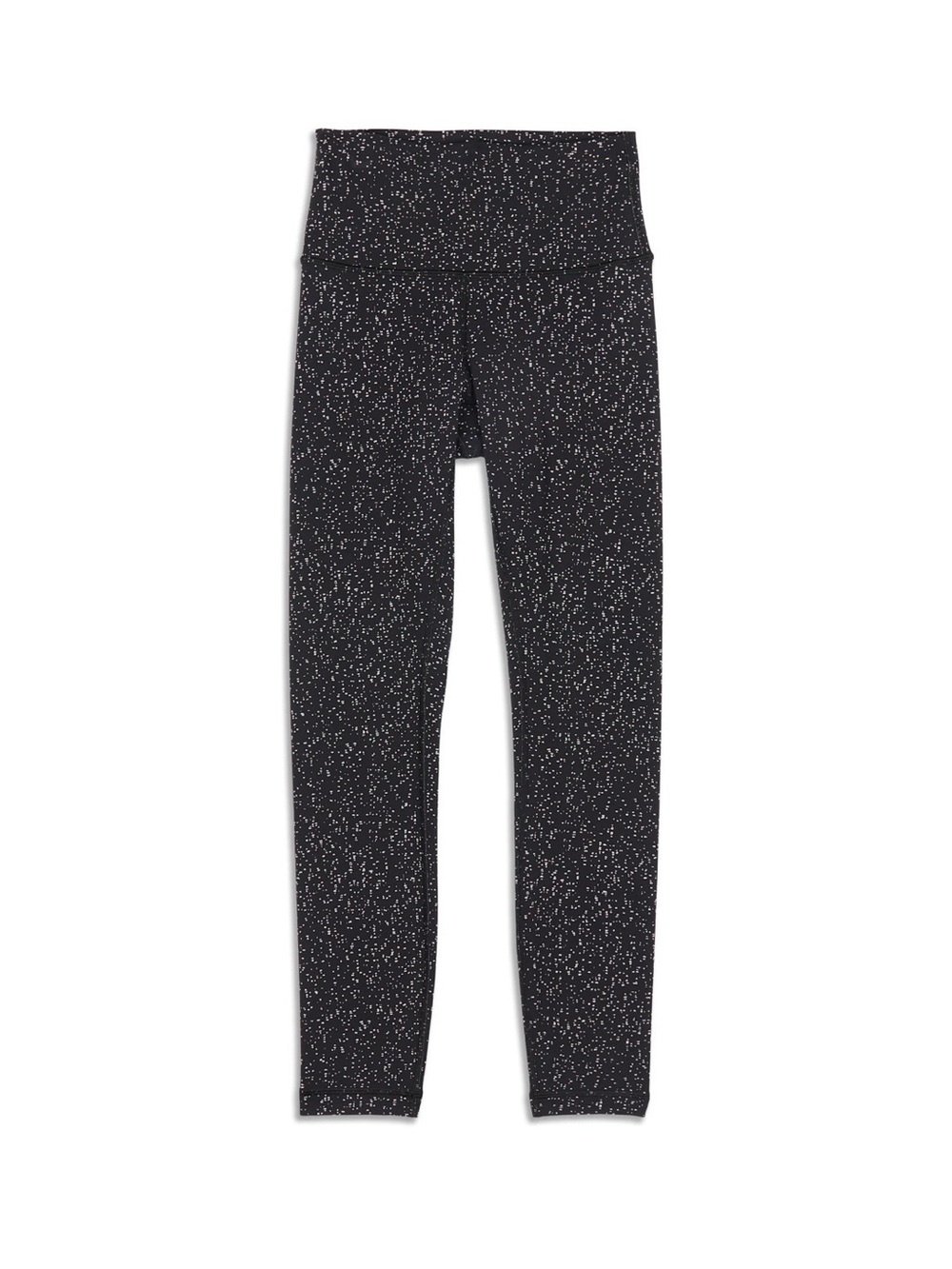 lululemon Wunder Under High Rise Leggings - Magnetized Jacquard Black White